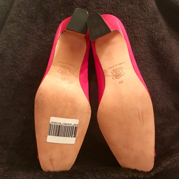 Moda Spana Fushia Heels Size -9M - Picture 6 of 6